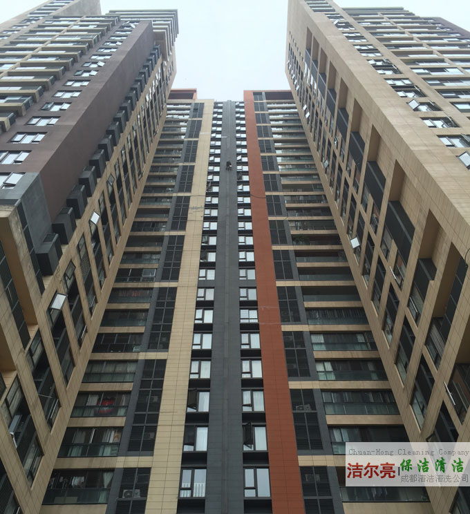 樓盤(pán)高空外墻維修